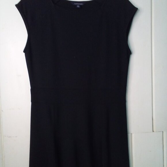 Lands' End Dress Women S 6-8 Sleeveless Classic Heritage Black - Picture 6 of 16